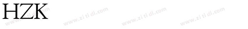 HZK24 24×24 点阵宋体像素字体字体转换